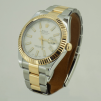 DATEJUST 41 mm ÇELİK ALTIN BEYAZ KADRAN YENİ KASA