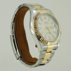 DATEJUST 41 mm ÇELİK ALTIN BEYAZ KADRAN YENİ KASA