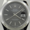 DATEJUST 41 mm ÇELİK RHODIUM KADRAN YENİ KASA