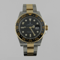 GMT-MASTER 2 ÇELİK ALTIN SİYAH KADRAN