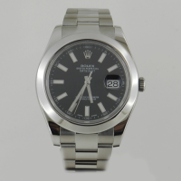 DATEJUST 41 mm ÇELİK SİYAH KADRAN