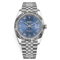 DATEJUST 41 mm ÇELİK AZZURRO KADRAN JUBILE